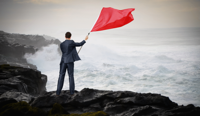 heavy call volume is a red flag in options